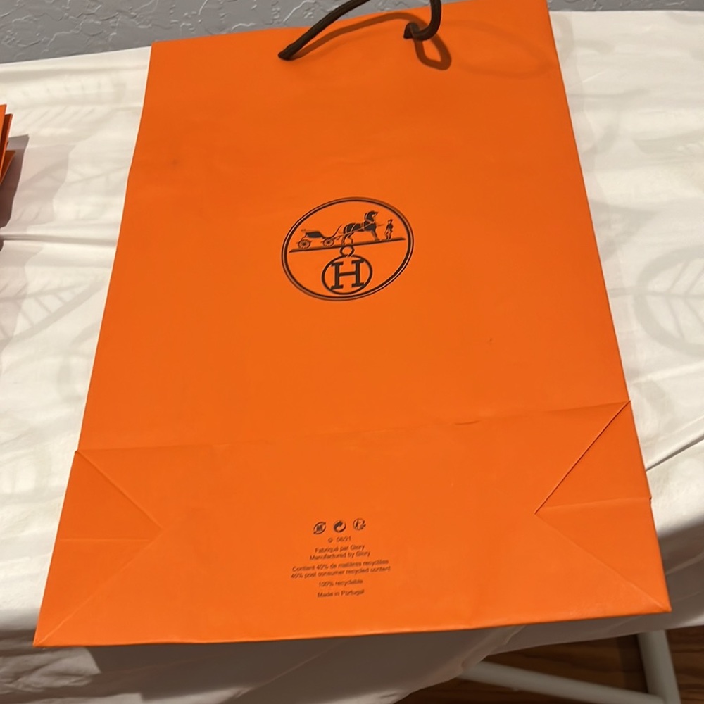 Hermes shopping bag - Picture 4 of 5